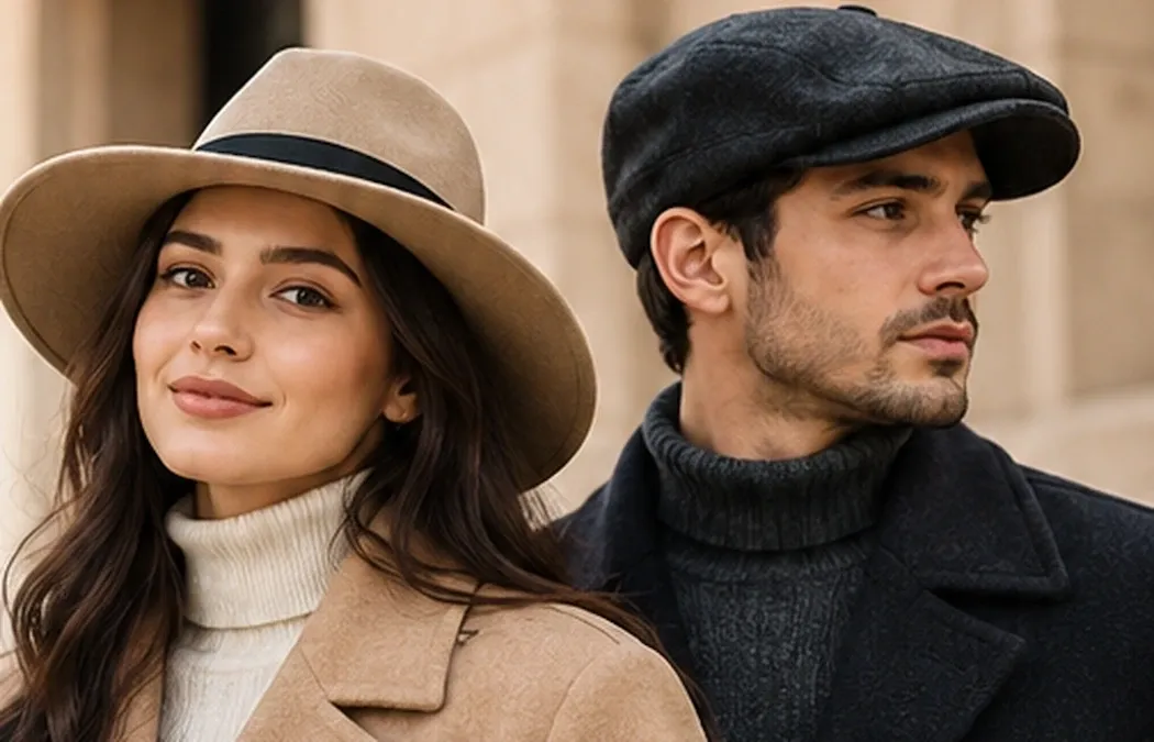 چه کلاهی به فرم صورت من می آید؟ راهنمای کامل انتخاب کلاه زنانه و مردانه