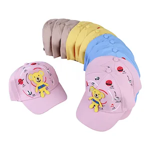 کلاه بیسبالی بچگانه خرسی 