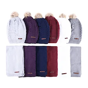 ست کلاه و شال بلند اسکیمو Eskimo