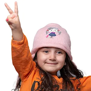 کلاه بافت داخل خز سام کد 457