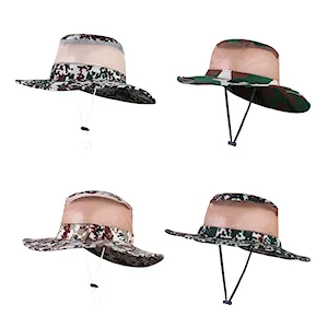 کلاه کابویی پارچه ای طرح چریکی