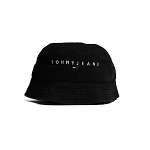 کلاه کتان باکت گلدوزی فونت TOMMY