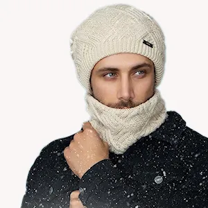 ست کلاه و شال بافت بیسیک سام 542
